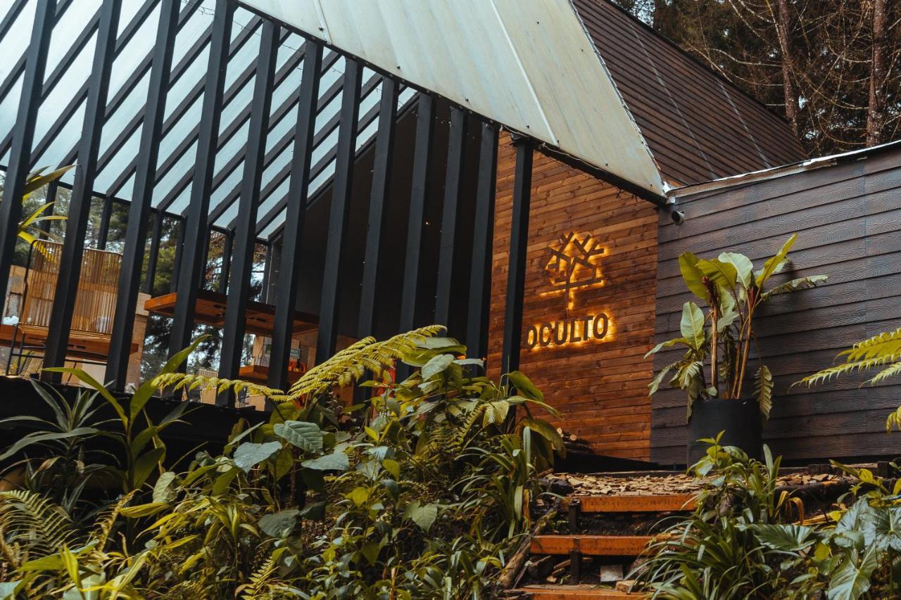 מלון אנביגאדו Oculto Refugio De Bosque מראה חיצוני תמונה