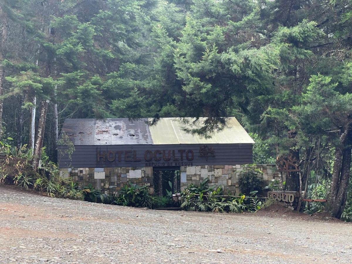 מלון אנביגאדו Oculto Refugio De Bosque מראה חיצוני תמונה